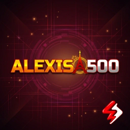 Layar panduan masuk akun alexis500 setelah APK terpasang di Android